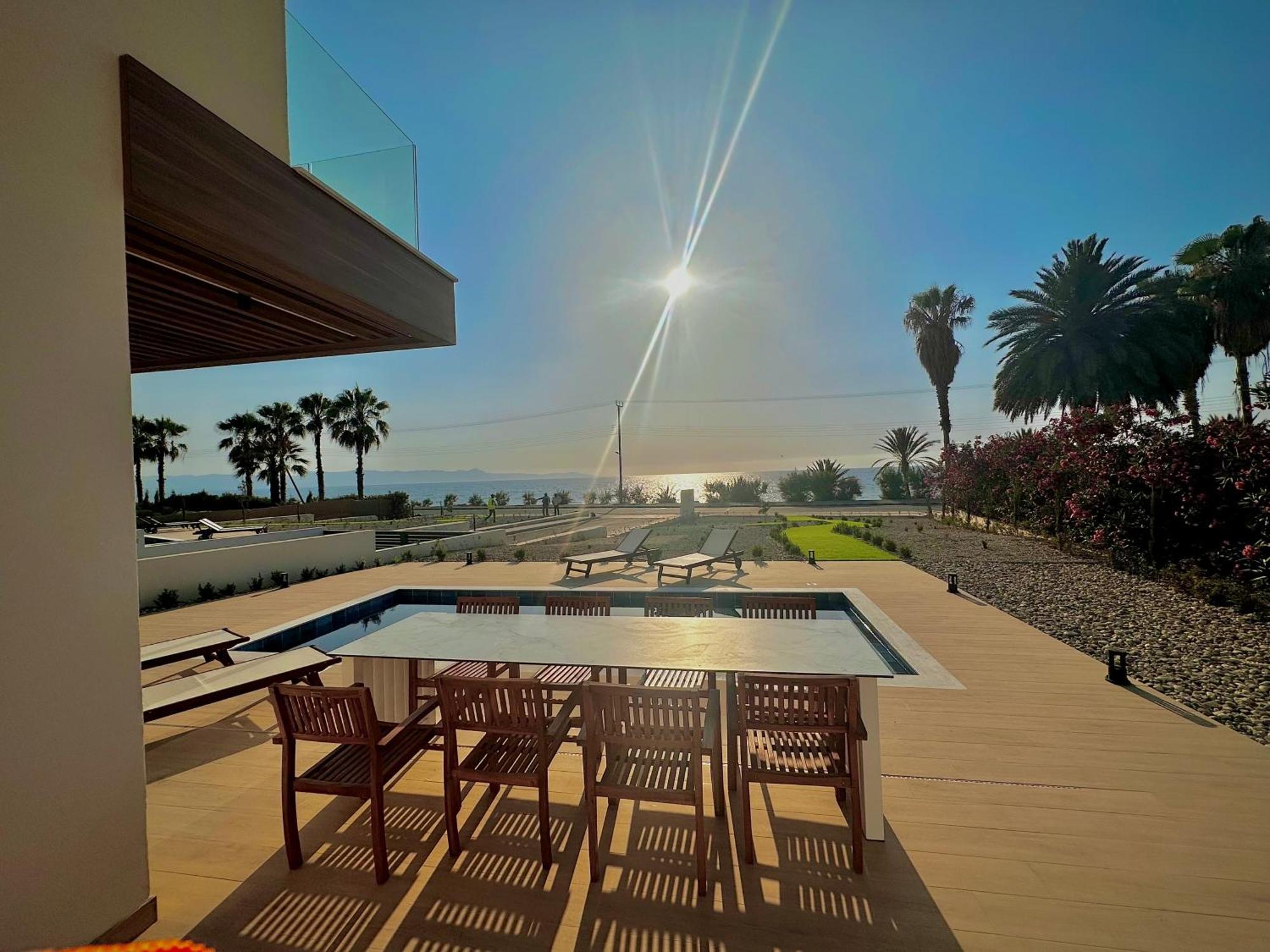 Santa Barbara Seafront Villas W Jacuzzi Pool パ フォス エクステリア 写真